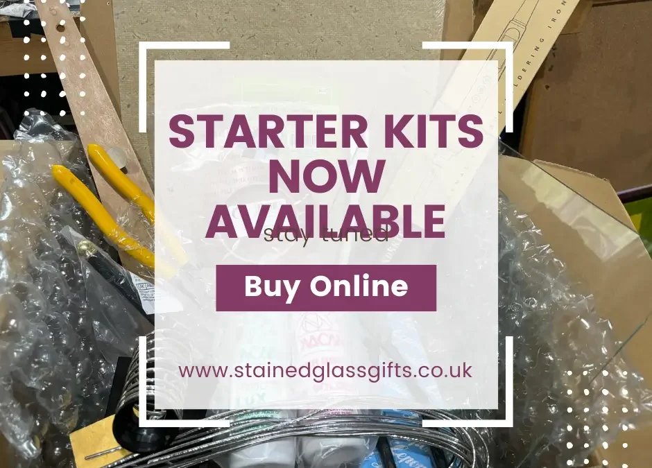 New Stained Glass Starter Kits now Available
